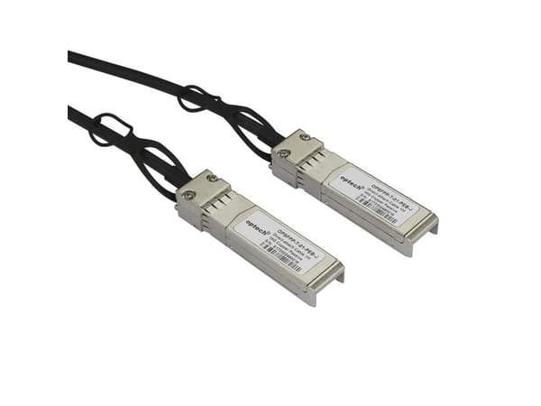 StarTech.com EXSFP10GE1M nettverkskabel Sort 1 m