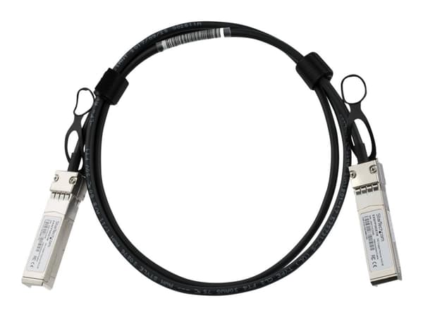 StarTech.com EXSFP10GE1M nettverkskabel Sort 1 m