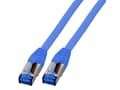 Miniatyrbilde 1 av 2: EFB Elektronik K5525FBL.3, 3 m, Cat6a, S/FTP (S-STP), RJ-45, RJ-45, Blå