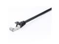 Miniatyrbilde 2 av 4: V7 - Nettverkskabel - RJ-45 (hann) til RJ-45 (hann) - 1 m - STP - CAT 6 - svart