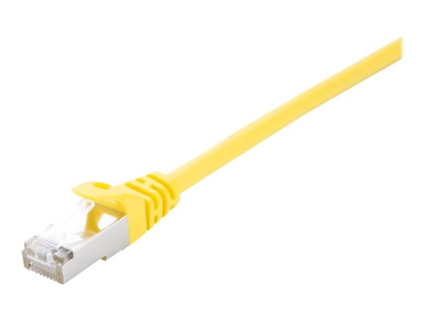 V7 - Koblingskabel - RJ-45 (hann) til RJ-45 (hann) - 1 m - STP - CAT 6 - formstøpt, uten hindringer - gul