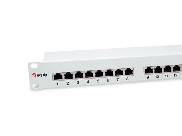 Equip 326325, 10/100/1000Base-T(X), Snabb Ethernet, Gigabit Ethernet, 1000 Mbit/s, RJ-45, Cat6, Grå