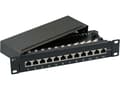 Miniatyrbilde 2 av 2: EFB Elektronik 37736.12, 5000 Mbit/s, Cat6, 22/24, Grå, Rackmontering, 1U