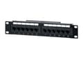 Miniatyrbilde 3 av 4: Equip 208015, RJ-45, Guld, Cat5e, Sort, Reolmontering, 1U