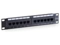 Miniatyrbilde 2 av 4: Equip 208015, RJ-45, Guld, Cat5e, Sort, Reolmontering, 1U