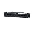 Miniatyrbilde 1 av 4: Equip 208015, RJ-45, Guld, Cat5e, Sort, Reolmontering, 1U