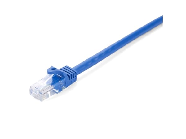 V7 - Verkkokaapeli - RJ-45 (uros) - RJ-45 (uros) - 10 m - UTP - CAT 6 - sininen