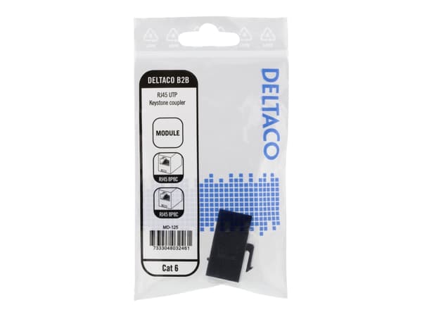 DELTACO MD-125 - Modulinnlegg (kopling) - svart