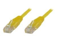 MicroConnect - Nettverkskabel - RJ-45 (hann) til RJ-45 (hann) - 1.5 m - UTP - CAT 5e - gul