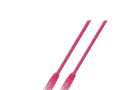 EFB Elektronik RJ45 U/UTP Cat.5e, 2 m, Cat5e, U/UTP (UTP), RJ-45, Magenta, Magentanpunainen