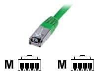 DIGITUS Premium - Koblingskabel - RJ-45 (hann) til RJ-45 (hann) - 3 m - SFTP - CAT 5e - med støvel - grønn