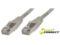 MicroConnect - Nettverkskabel - RJ-45 (hann) til RJ-45 (hann) - 50 cm - skjermet, beskyttet tvunnet parkabel (STTP) - CAT 6 - halogenfri, flertrådet