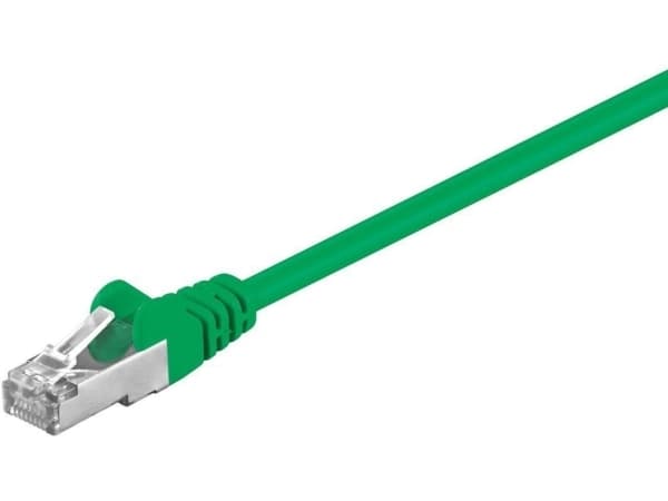 MicroConnect - Nettverkskabel - RJ-45 (hann) til RJ-45 (hann) - 5 m - STP - CAT 5e - flertrådet - grønn