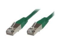 MicroConnect - Nettverkskabel - RJ-45 (hann) til RJ-45 (hann) - 5 m - STP - CAT 5e - flertrådet - grønn