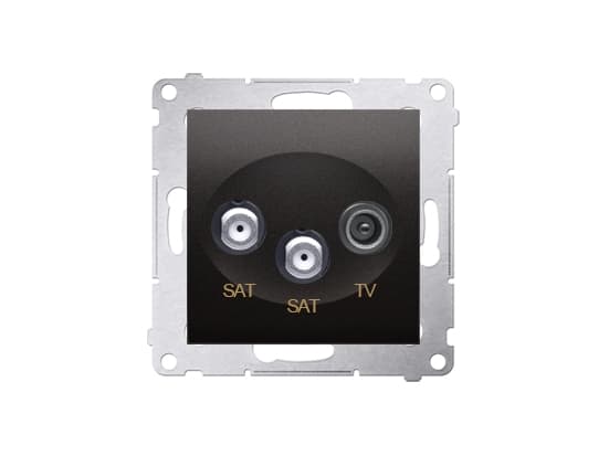 Kontakt-Simon DASK2.01/48, Antracit, Plast, IP20, 75 mm, 41 mm, 75 mm