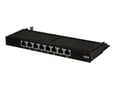 Pikkukuva 2 / 5: LogiLink NP0064B, 10 Gigabit Ethernet, RJ-45, Cat6a, Musta, Terästä, Telinekiinnitys