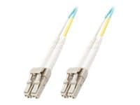 MicroConnect - Nettverkskabel - LC/UPC-multimodus (hann) til LC/UPC-multimodus (hann) - 0.5 m - fiberoptisk - 50 / 125 mikroner - OM3 - oransje