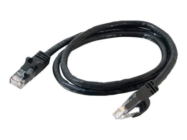 C2G Cat6 Booted Unshielded (UTP) Network Patch Cable - Koblingskabel - RJ-45 (hann) til RJ-45 (hann) - 3 m - UTP - CAT 6 - formstøpt, uten hindringer