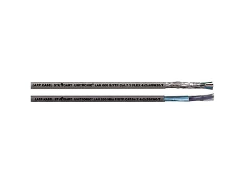 LAPP 2170142 VerkkokaapeliCat.7 Raw-kaapeli S/FTP 4 x 2 x 0,13 mm² Harmaa 100 m (2170142)