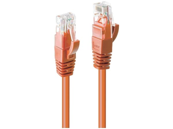 Lindy 48114, 20 m, Cat6, U/UTP (UTP), RJ-45, RJ-45, Oransje