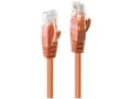 Miniatyrbilde 2 av 2: Lindy 48114, 20 m, Cat6, U/UTP (UTP), RJ-45, RJ-45, Oransje