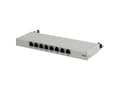 Miniatyrbild 4 av 5: LogiLink NP0064, 10 Gigabit Ethernet, RJ-45, Cat6a, Grå, Stål, 0.5U