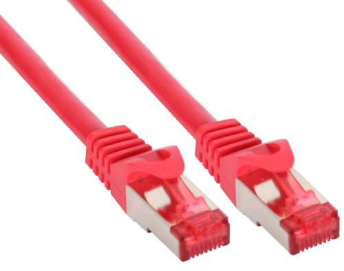 InLine 76405R, 5 m, Cat6, S/FTP (S-STP), Rød