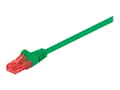 Miniatyrbilde 1 av 5: MicroConnect - Nettverkskabel - RJ-45 (hann) til RJ-45 (hann) - 25 cm - 6 mm - UTP - CAT 6 - flertrådet, rund - grønn
