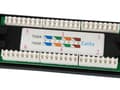 Miniatyrbilde 3 av 5: Utstyr 235325, Cat5e, Sort, Reolmontering, 1U, CE, 482,6 mm
