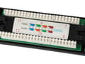 Miniatyrbilde 4 av 5: Utstyr 235325, Cat5e, Sort, Reolmontering, 1U, CE, 482,6 mm