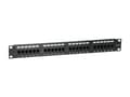 Miniatyrbilde 1 av 5: Utstyr 235325, Cat5e, Sort, Reolmontering, 1U, CE, 482,6 mm
