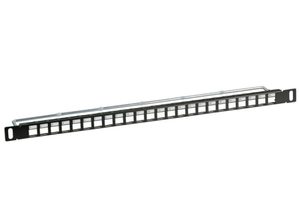 EFB Elektronik 37586.1SW, Sort, Rackmontering, 0.5U Sort