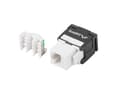 Miniatyrbilde 3 av 5: Lanberg KSU6-2000 - Modulinnlegg - CAT 6 - UTP - RJ-45 - hvit, svart