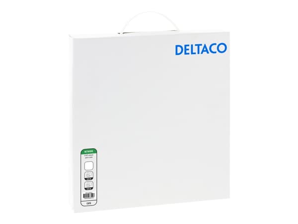 DELTACO - Koblingskabel - RJ-45 (hann) til RJ-45 (hann) - 50 m - FTP - CAT 6 - grå