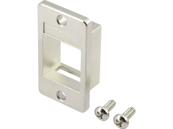 Renkforce RF-KS-RJ45T RJ45-modulbærer Keystone-ohjausyksikkö