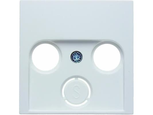 Berker 12031909, Vit, Termoplast, Matt, IP20, 10 styck