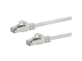 Miniatyrbild 3 av 5: Schwaiger - Nätverkskabel - RJ-45 (hane) till RJ-45 (hane) - 1 m - SFTP - CAT 6 - fast - vit