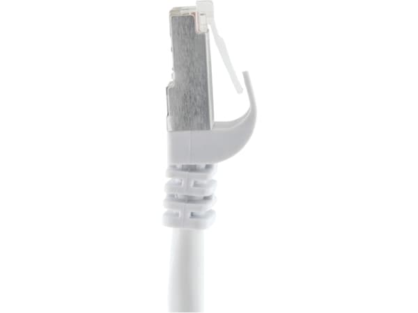 Schwaiger - Nätverkskabel - RJ-45 (hane) till RJ-45 (hane) - 1 m - SFTP - CAT 6 - fast - vit