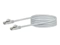Miniatyrbild 1 av 5: Schwaiger - Nätverkskabel - RJ-45 (hane) till RJ-45 (hane) - 1 m - SFTP - CAT 6 - fast - vit