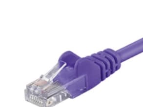 Goobay 5m Cat.6 U/UTP, 5 m, Cat6, RJ-45, RJ-45, Lilla