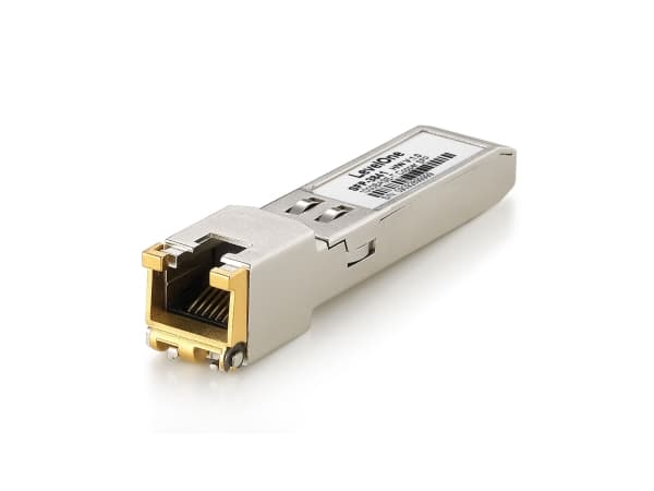 LevelOne SFP-3841 - SFP-sändar/mottagarmodul (mini-GBIC) - 1GbE - 1000Base-T - RJ-45 - upp till 100 m