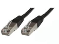 MicroConnect Modular Straight - Nettverkskabel - RJ-45 (hann) til RJ-45 (hann) - 10 m - FTP - CAT 6 - svart