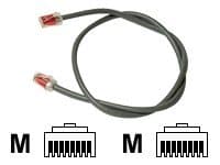 SYSTIMAX GigaSPEED XL GS8E - Liitäntäkaapeli - RJ-45 (han) til RJ-45 (han) - 4,6 m - CAT 6 - knastfri, strenget - grå