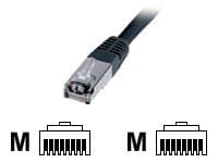 DIGITUS Premium - Koblingskabel - RJ-45 (hann) til RJ-45 (hann) - 5 m - SFTP - CAT 5e - med støvel - svart