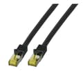 Pikkukuva 1 / 3: EFB Elektronik MK7001.0,25B, 0,5 m, Cat6a, S/FTP (S-STP), RJ-45, RJ-45, RJ-45