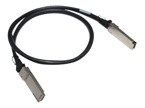 HPE X240 Direct Attach Cable - Nätverkskabel - QSFP+ till QSFP+ - 1 m - för Apollo 4200, 4200 Gen10; Edgeline e920; FlexFabric 12900E 36, 12XXX; ProL