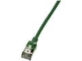 Miniatyrbilde 4 av 5: LogiLink Ultraflex SlimLine - Koblingskabel - RJ-45 (hann) til RJ-45 (hann) - 0.3 m - 3.8 mm - shielded PIMF - CAT 6a - formstøpt, med støvel, haloge