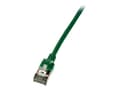 Miniatyrbilde 1 av 5: LogiLink Ultraflex SlimLine - Koblingskabel - RJ-45 (hann) til RJ-45 (hann) - 0.3 m - 3.8 mm - shielded PIMF - CAT 6a - formstøpt, med støvel, haloge