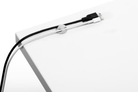 Durable Cavoline Clip 2, Kabelholder, Bord, Plast, Grå