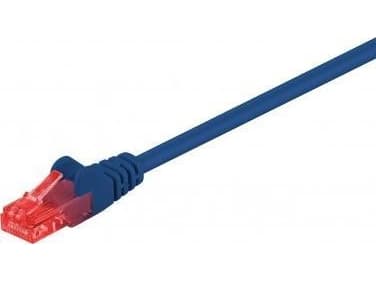 Goobay CAT 6-1500 UTP Blå 15m, 15m